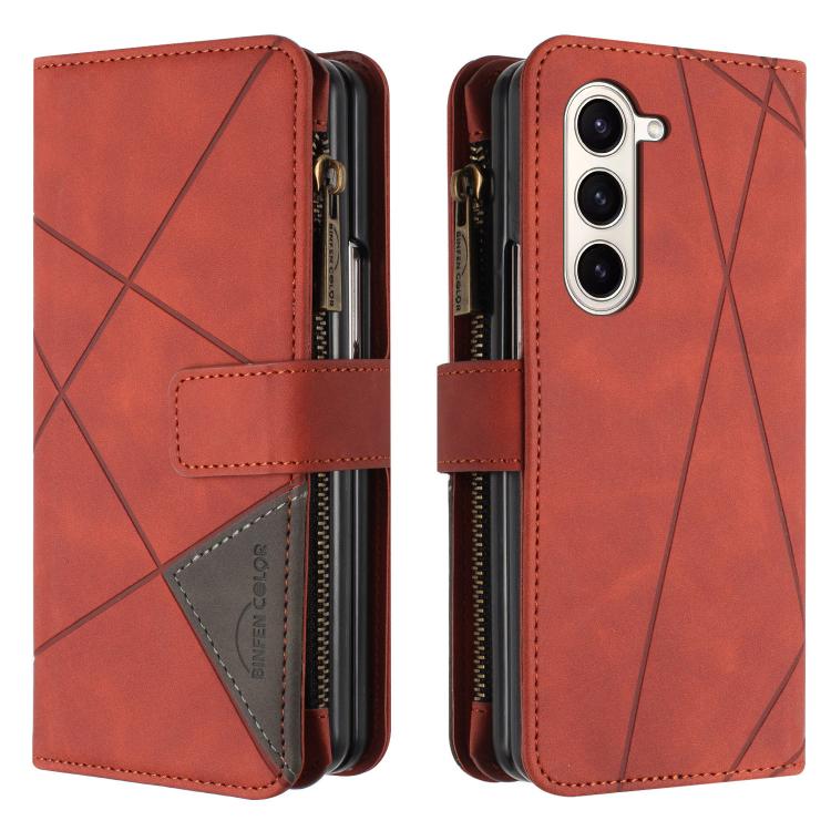 Custodia in pelle con cerniera per Galaxy Z Fold8 5G