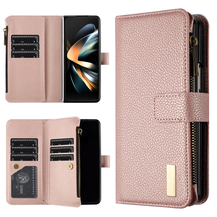 Custodia portafoglio in pelle per Samsung Galaxy Z Fold5