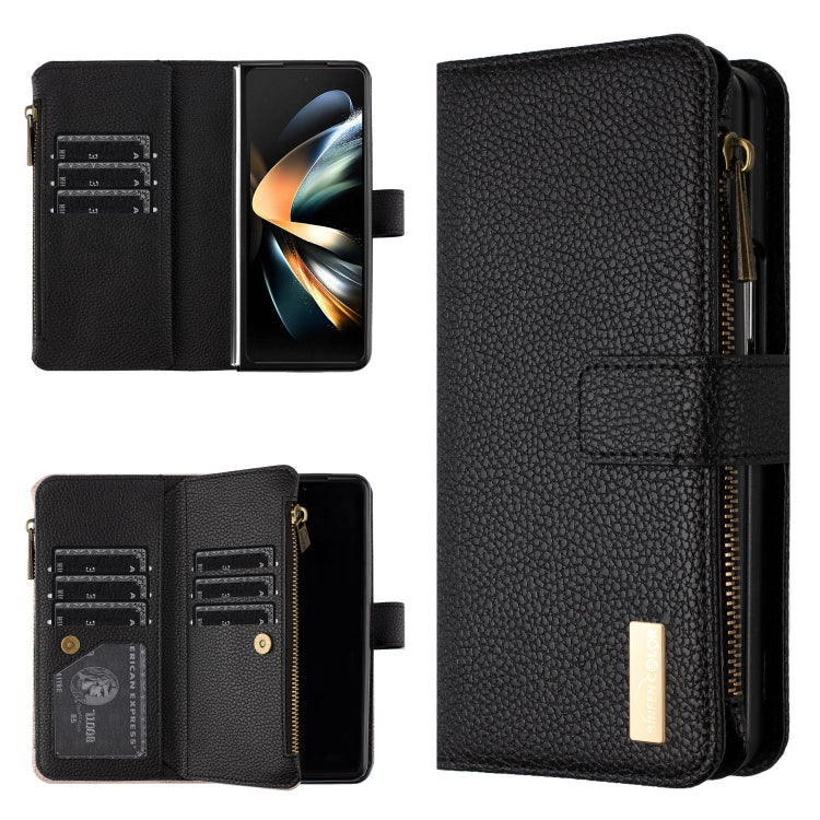 Custodia portafoglio in pelle per Samsung Galaxy Z Fold5