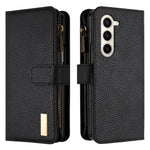 Custodia portafoglio in pelle per Samsung Galaxy Z Fold5