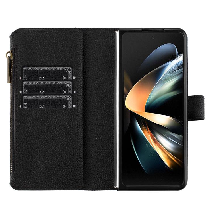 Custodia portafoglio in pelle per Samsung Galaxy Z Fold5