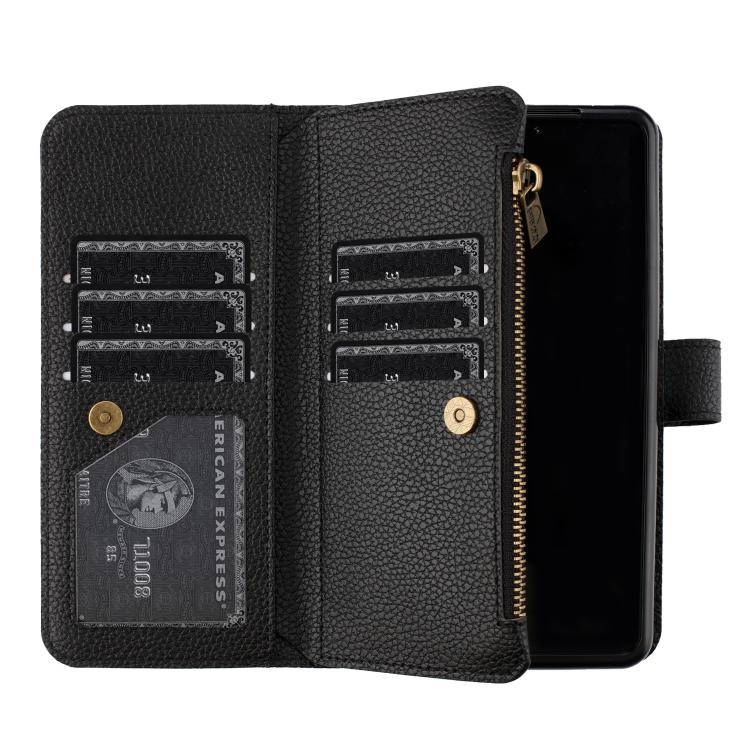 Custodia portafoglio in pelle per Samsung Galaxy Z Fold5