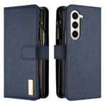 Custodia portafoglio in pelle per Samsung Galaxy Z Fold5