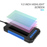 P40 5,5 mm HD blu impermeabile portatile integrato schermo verticale industriale endoscopio, 2m, 5m, 10m