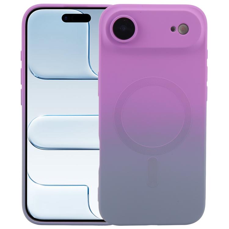 Custodia per telefono MagSafe sfumata in silicone TPU liquido, For iPhone Air, For iPhone 16 Pro Max, For iPhone 16 Pro, For iPhone 16 Plus