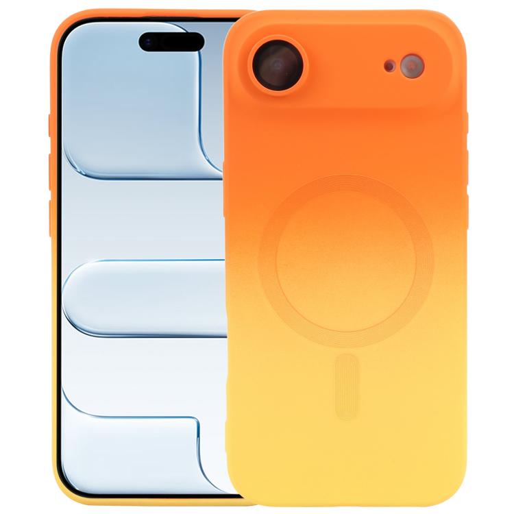 Custodia per telefono MagSafe sfumata in silicone TPU liquido, For iPhone Air, For iPhone 16 Pro Max, For iPhone 16 Pro, For iPhone 16 Plus