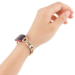Per Fitbit Inspire / Inspire HR Cinturino da polso di ricambio con catena a croce in metallo tipo A