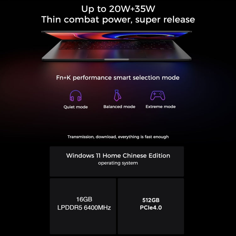Xiaomi RedmiBook Pro 14 pollici Laptop 2022, Windows 11 Home versione cinese, AMD Ryzen 7 6800H Octa Core, R7-6800H