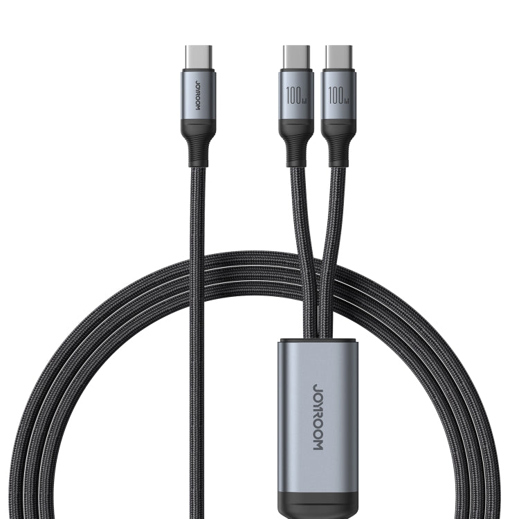 JOYROOM A21 Cavo ricarica 2 in 1 Type-C a doppio Type-C 100W 1,5m