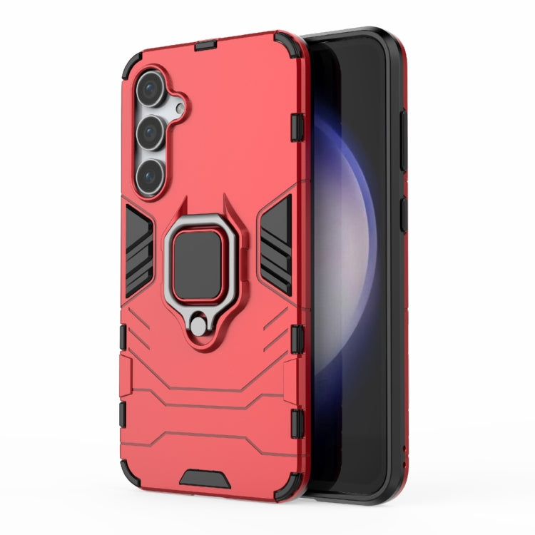 Custodia protettiva PC TPU con anello per Samsung Galaxy A05s