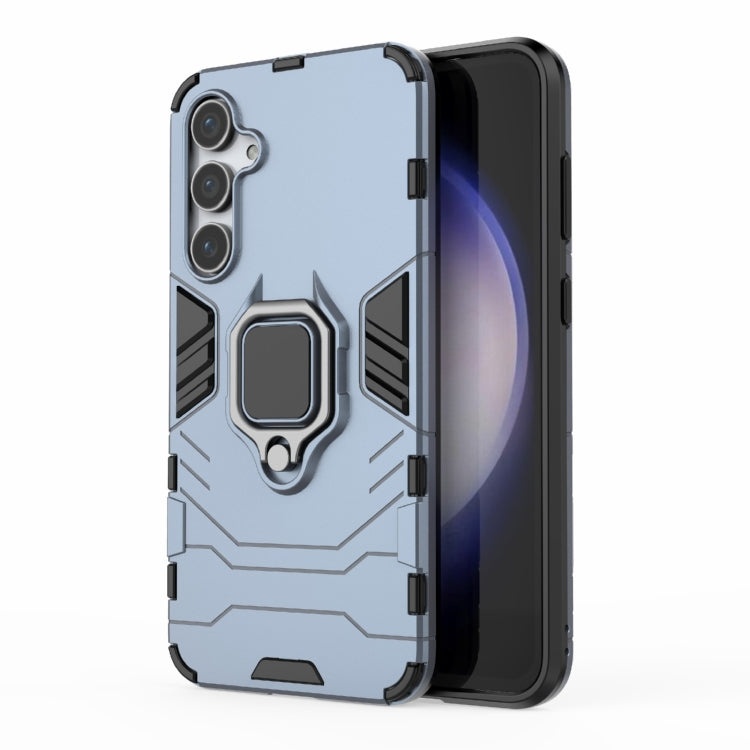 Custodia protettiva PC TPU con anello per Samsung Galaxy A05s