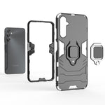 Custodia protettiva PC TPU con anello per Samsung Galaxy A05s
