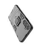 Custodia protettiva PC TPU con anello per Samsung Galaxy A05s