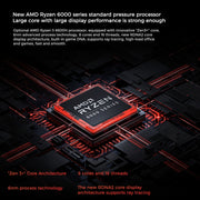 Xiaomi RedmiBook Pro 15 Laptop 2022 15,6 pollici, Windows 11 Home Versione cinese, AMD Ryzen 5 6600H Hexa Core RTX2050 Grafica discreta, R5-6600H RTX2050