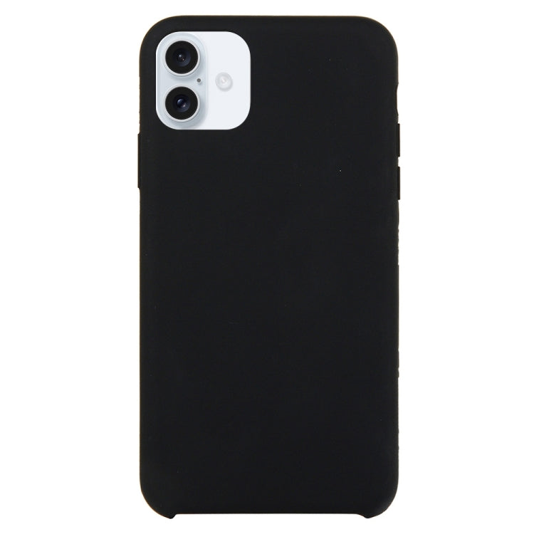 Custodia per telefono in silicone solido, For iPhone 16 Plus