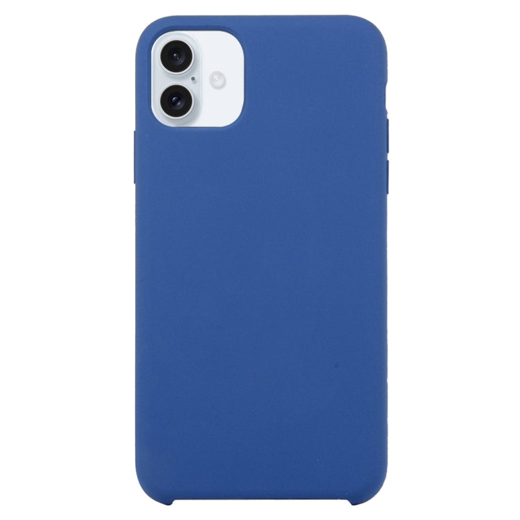 Custodia per telefono in silicone solido, For iPhone 16