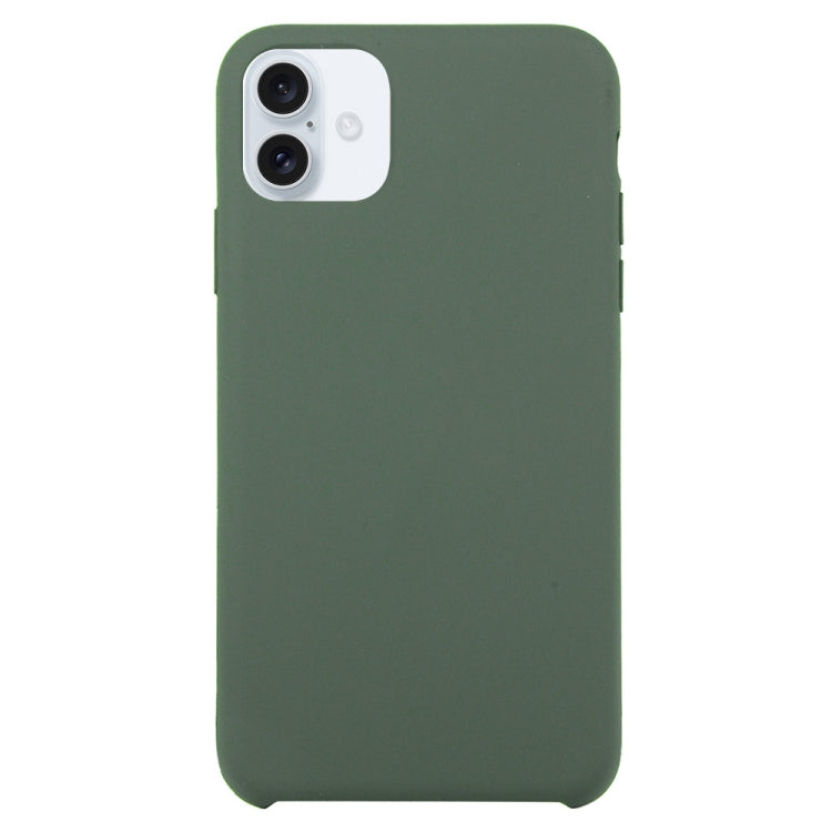 Custodia per telefono in silicone solido, For iPhone 16