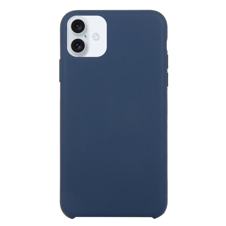Custodia per telefono in silicone solido, For iPhone 16
