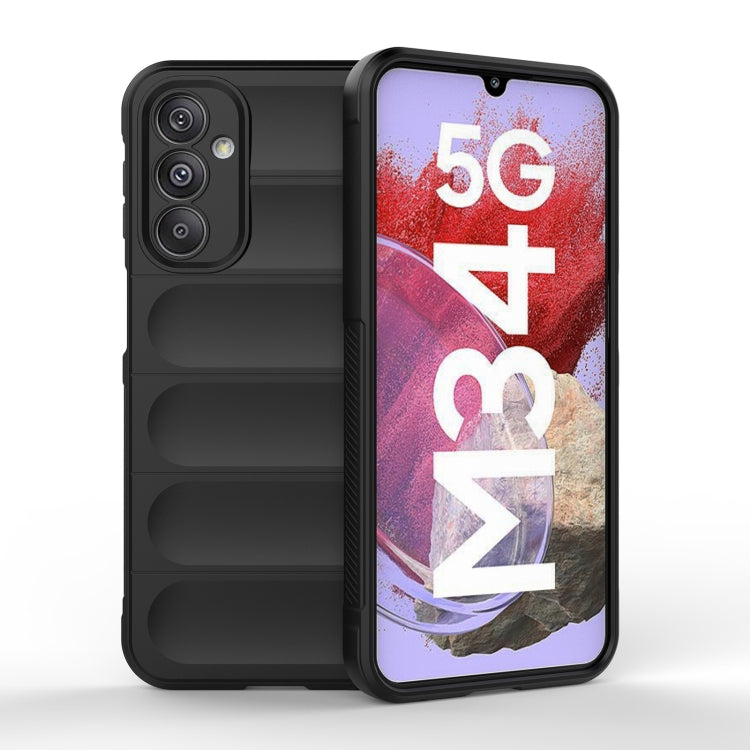 Magic Shield TPU + custodia per telefono in flanella, For Samsung Galaxy A05s 4G, For Samsung Galaxy M34 5G India
