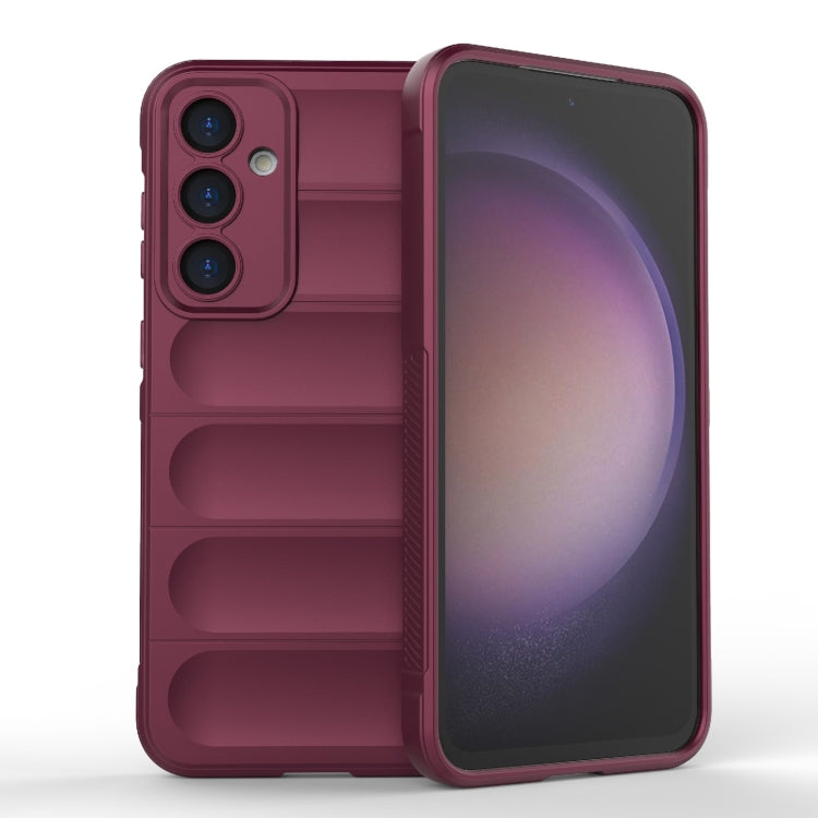 Magic Shield TPU + custodia per telefono in flanella, For Samsung Galaxy A25 5G, For Samsung Galaxy S23 FE 5G