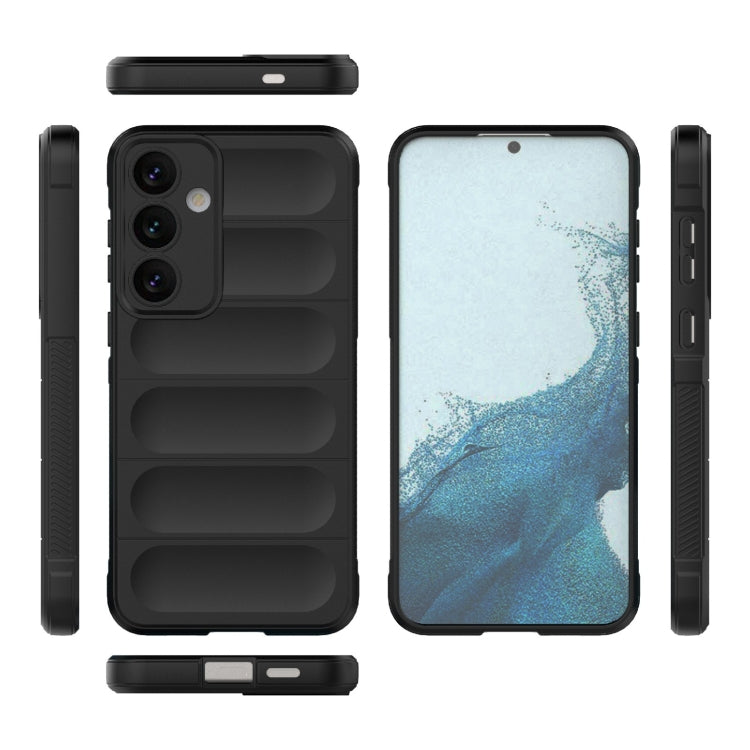Magic Shield TPU + custodia per telefono in flanella, For Samsung Galaxy S24+ 5G, For Samsung Galaxy S24 5G