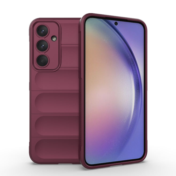 Magic Shield TPU + custodia per telefono in flanella, For Samsung Galaxy A35 5G, For Samsung Galaxy S24 Ultra 5G