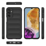 Magic Shield TPU + custodia per telefono in flanella, For Samsung Galaxy F15 5G Global, For Samsung Galaxy A55 5G