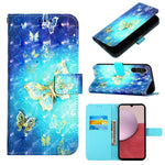 Custodia portafoglio in pelle per Samsung Galaxy A25 5G