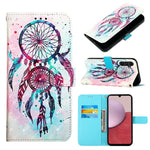 Custodia portafoglio in pelle per Samsung Galaxy A25 5G