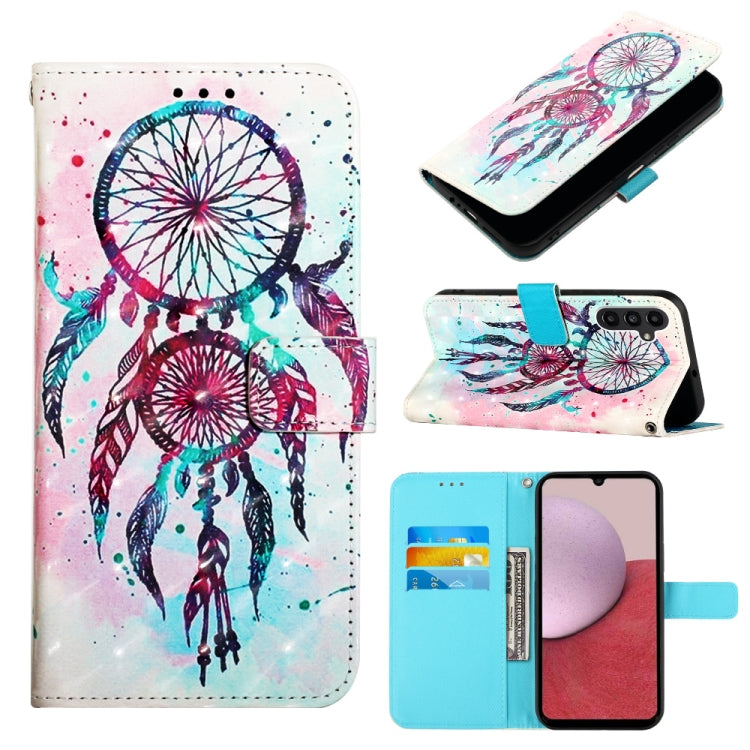 Custodia portafoglio in pelle per Samsung Galaxy A05s