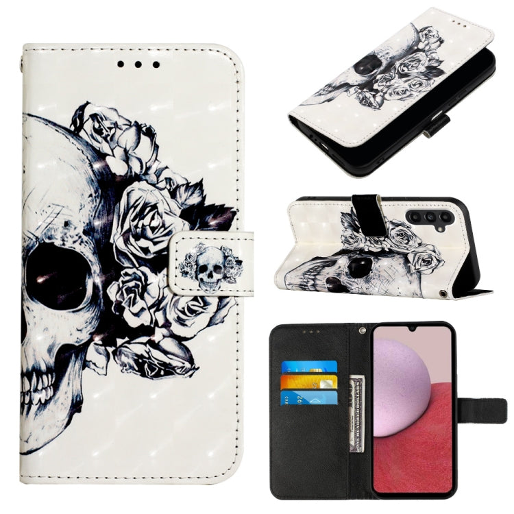 Custodia portafoglio in pelle per Samsung Galaxy A05s
