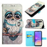 Custodia portafoglio in pelle per Samsung Galaxy A05s