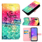 Custodia portafoglio in pelle per Samsung Galaxy A05s