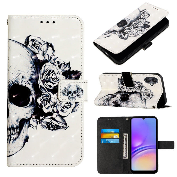 Custodia portafoglio in pelle per Samsung Galaxy A05s