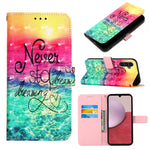 Custodia portafoglio in pelle per Samsung Galaxy A05s
