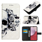 Custodia portafoglio in pelle per Samsung Galaxy A05s