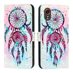 Custodia per telefono in pelle a vibrazione orizzontale con pittura 3D, For Samsung Galaxy Xcover7, For Samsung Galaxy A55, For Samsung Galaxy A35 5G
