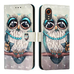 Custodia per telefono in pelle a vibrazione orizzontale con pittura 3D, For Samsung Galaxy Xcover7, For Samsung Galaxy A55, For Samsung Galaxy A35 5G