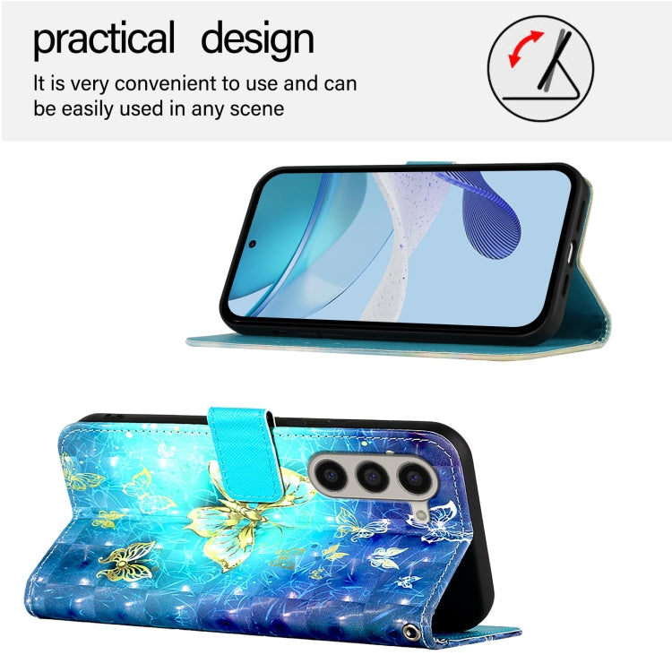 Custodia portafoglio in pelle per Samsung Galaxy M15 e F15