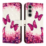 Custodia portafoglio in pelle per Samsung Galaxy M15 e F15