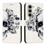Custodia portafoglio in pelle per Samsung Galaxy M15 e F15