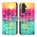 Custodia portafoglio in pelle per Samsung Galaxy M15 e F15
