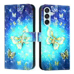 Custodia portafoglio in pelle per Samsung Galaxy M15 e F15