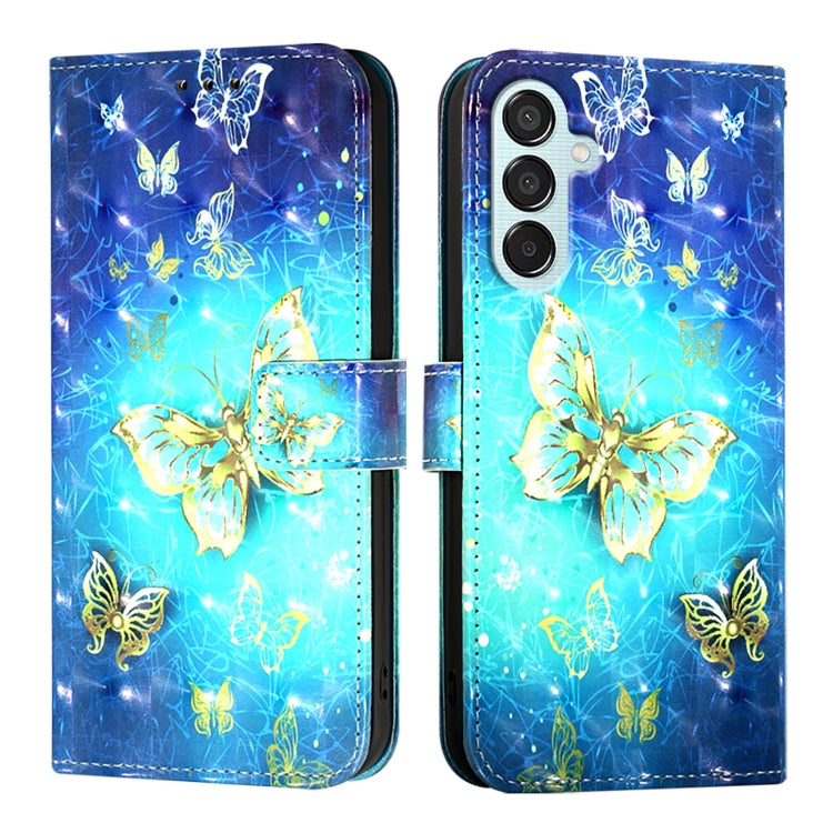 Custodia portafoglio in pelle per Samsung Galaxy M15 e F15