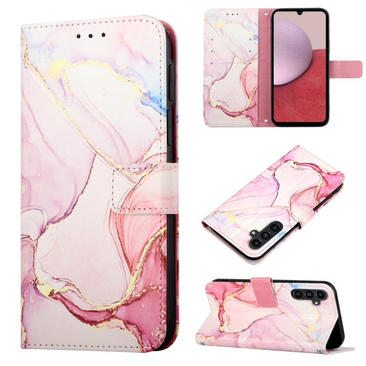 Cassa del telefono di cuoio di vibrazione del modello di marmo PT003, For Samsung Galaxy A15, For Samsung Galaxy A05, For Samsung Galaxy A05s, For Samsung Galaxy A25 5G