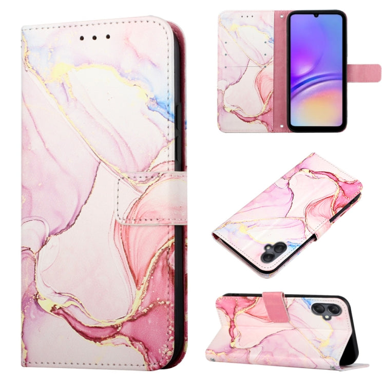 Cassa del telefono di cuoio di vibrazione del modello di marmo PT003, For Samsung Galaxy A15, For Samsung Galaxy A05, For Samsung Galaxy A05s, For Samsung Galaxy A25 5G
