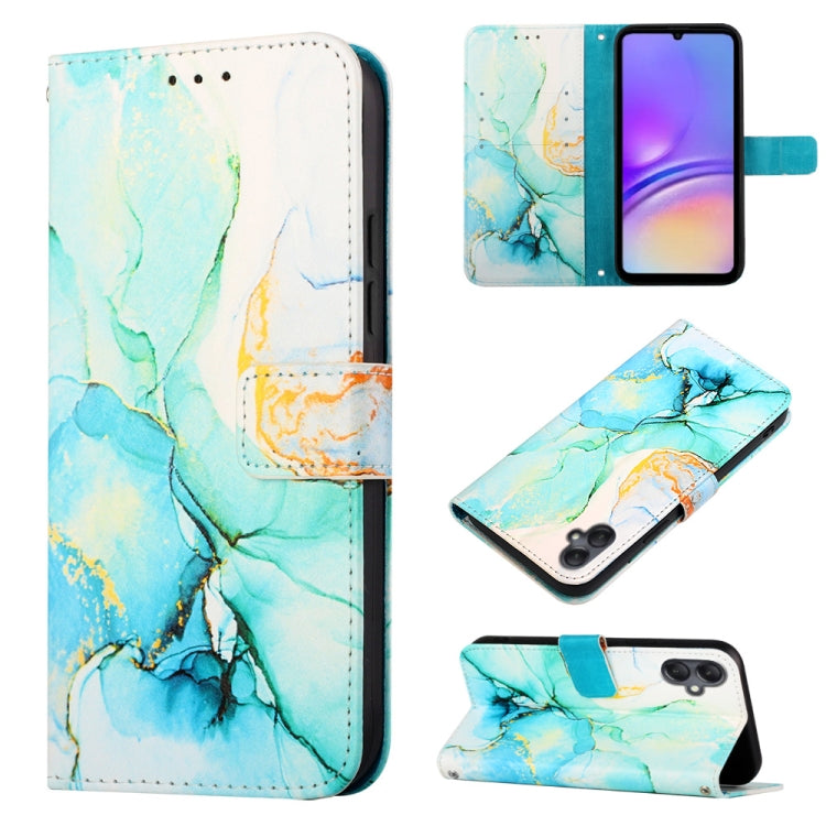 Cassa del telefono di cuoio di vibrazione del modello di marmo PT003, For Samsung Galaxy A15, For Samsung Galaxy A05, For Samsung Galaxy A05s, For Samsung Galaxy A25 5G