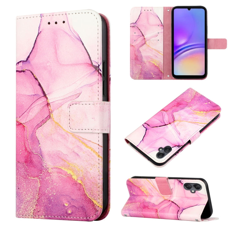 Cassa del telefono di cuoio di vibrazione del modello di marmo PT003, For Samsung Galaxy A15, For Samsung Galaxy A05, For Samsung Galaxy A05s, For Samsung Galaxy A25 5G