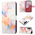 Cassa del telefono di cuoio di vibrazione del modello di marmo PT003, For Samsung Galaxy A15, For Samsung Galaxy A05, For Samsung Galaxy A05s, For Samsung Galaxy A25 5G