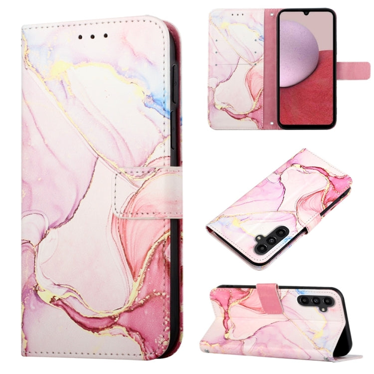 Cassa del telefono di cuoio di vibrazione del modello di marmo PT003, For Samsung Galaxy S23 FE 5G, For Samsung Galaxy A24 4G